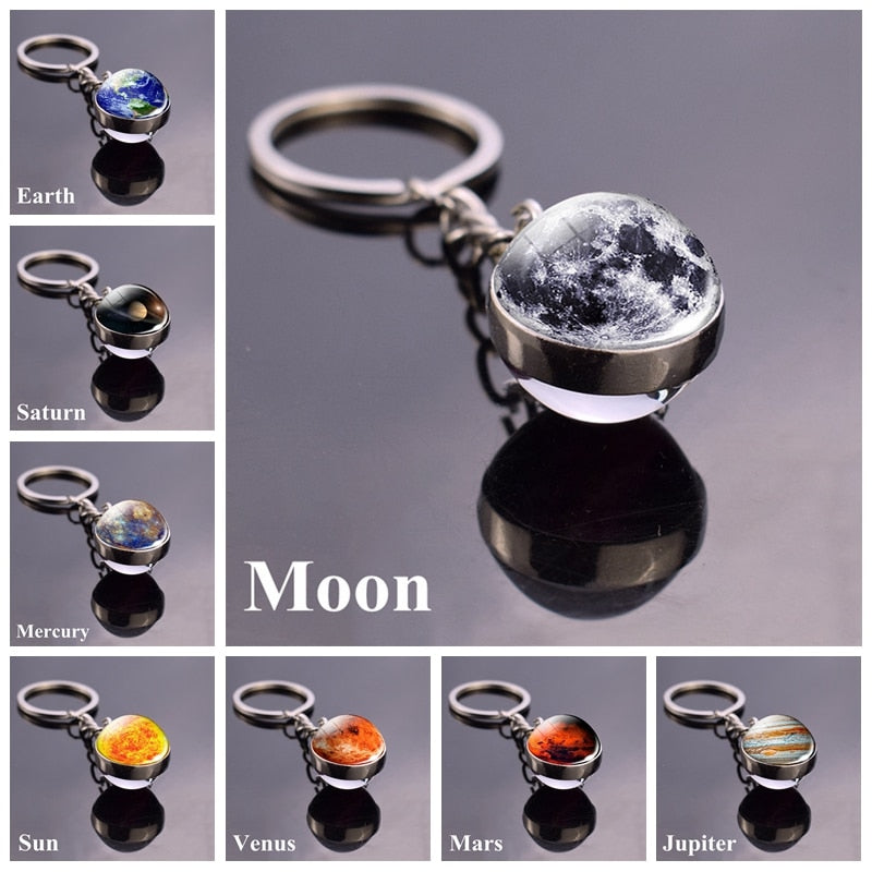 Solar System Keyring