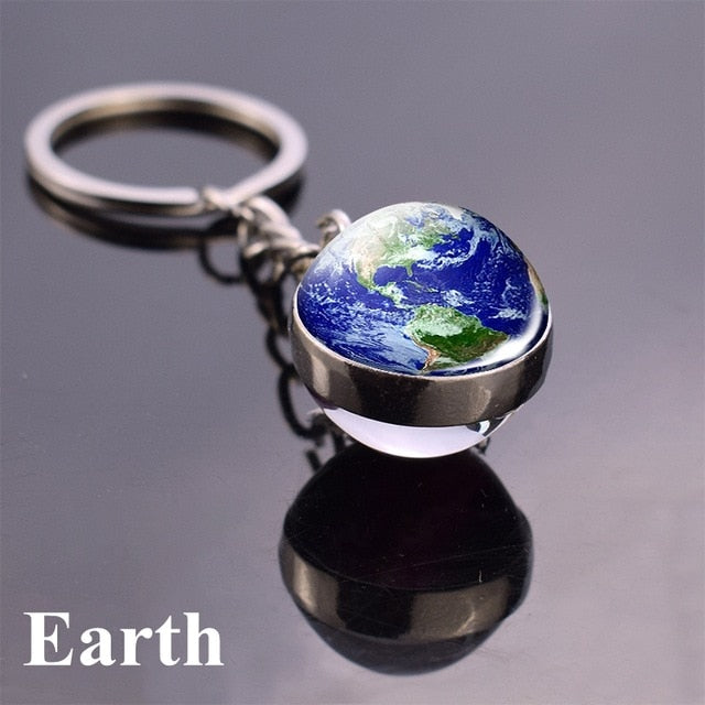 Solar System Keyring