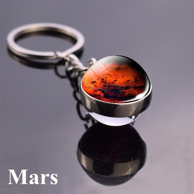 Solar System Keyring