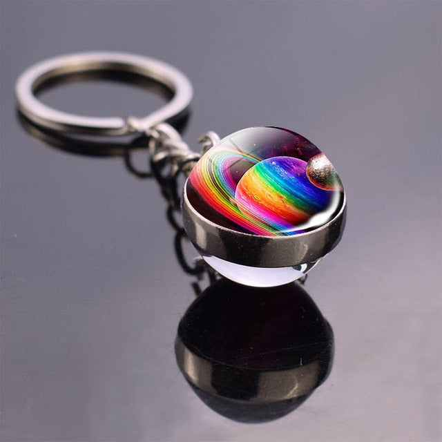 Solar System Keyring