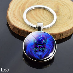 12 Zodiac Sign Keychain Sphere