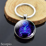 12 Zodiac Sign Keychain Sphere