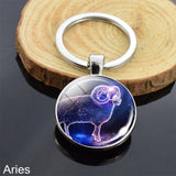 12 Zodiac Sign Keychain Sphere