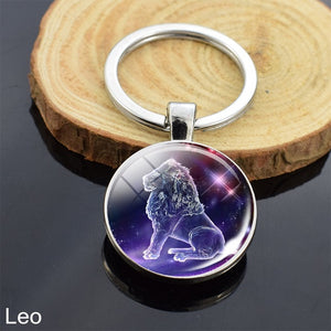 12 Zodiac Sign Keychain Sphere