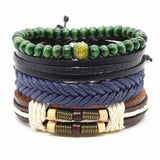 Retro Boho Leather Bracelet - Incensenation.com