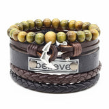 Retro Boho Leather Bracelet - Incensenation.com