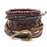Retro Boho Leather Bracelet - Incensenation.com