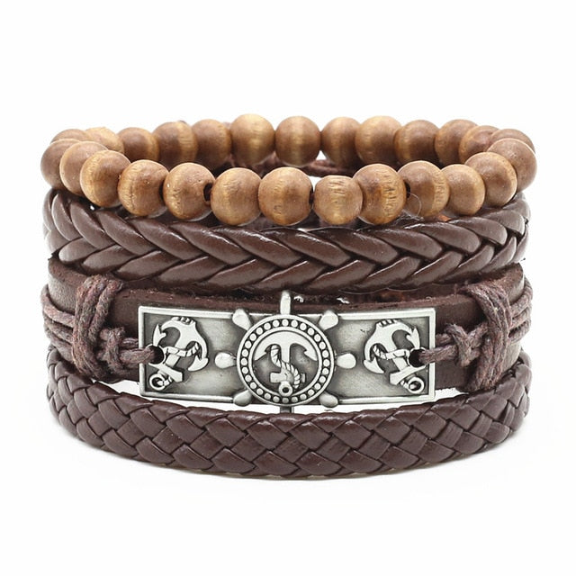 Retro Boho Leather Bracelet - Incensenation.com