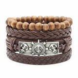 Retro Boho Leather Bracelet - Incensenation.com