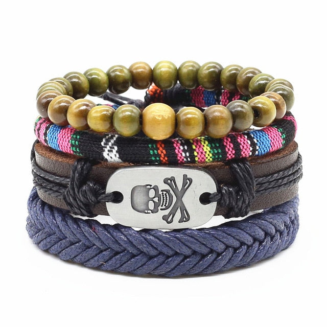 Retro Boho Leather Bracelet - Incensenation.com