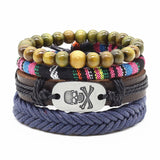 Retro Boho Leather Bracelet - Incensenation.com
