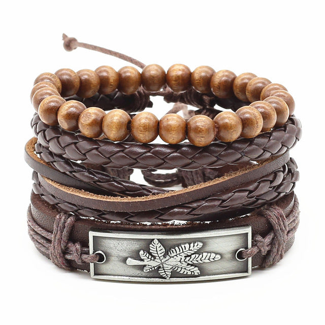Retro Boho Leather Bracelet - Incensenation.com