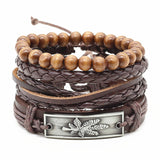 Retro Boho Leather Bracelet - Incensenation.com