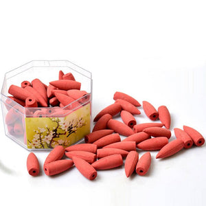 70 Mixed Backflow Incense Cones - Incensenation.com