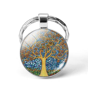 Tree of Life Keychain Handmade