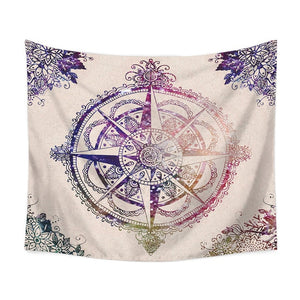 Mandala sStar Beach Tapestry - Incensenation.com