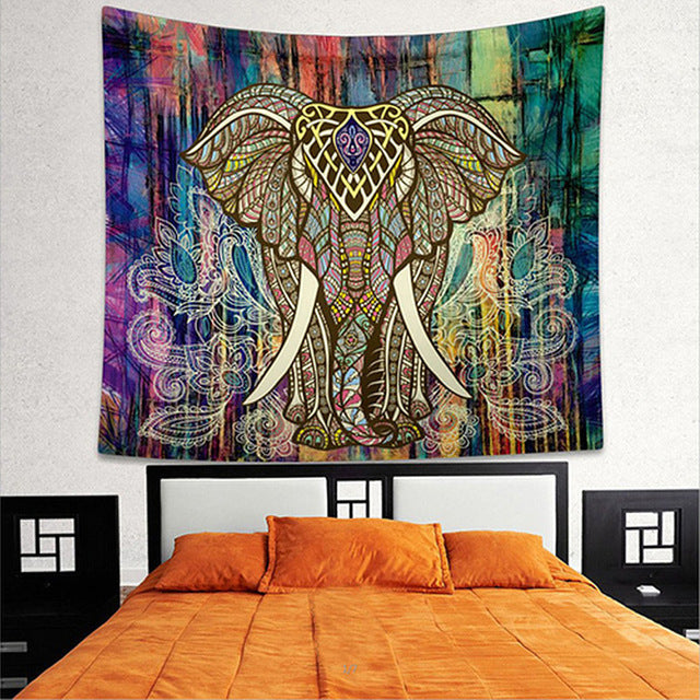 Mandala sStar Beach Tapestry - Incensenation.com