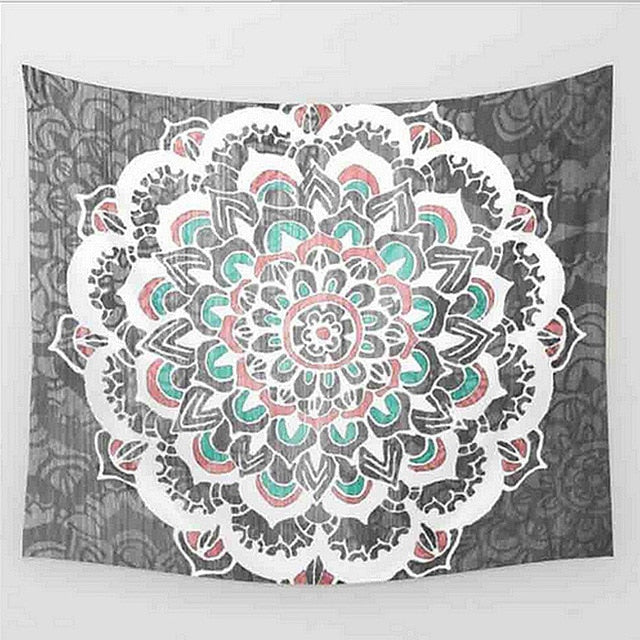 Mandala sStar Beach Tapestry - Incensenation.com