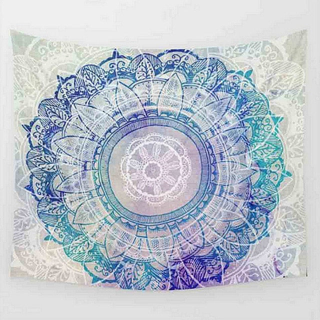 Mandala sStar Beach Tapestry - Incensenation.com