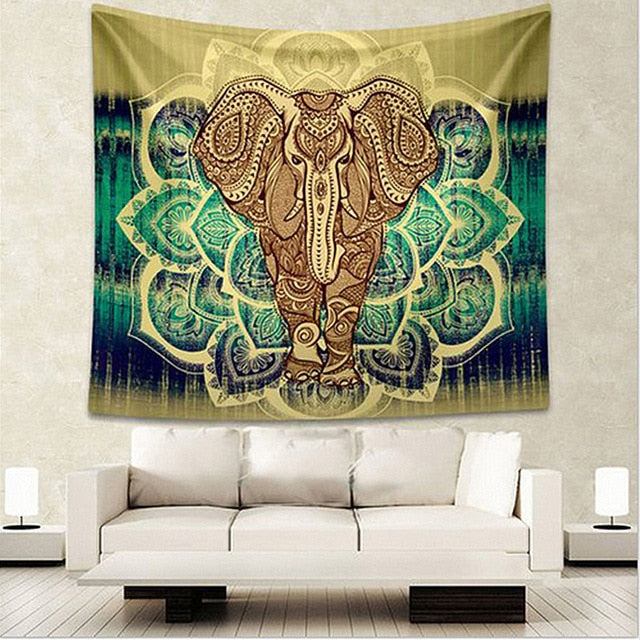 Mandala sStar Beach Tapestry - Incensenation.com