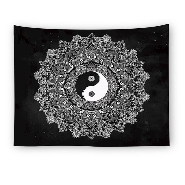 Lotus Mandala Tapestry - Incensenation.com