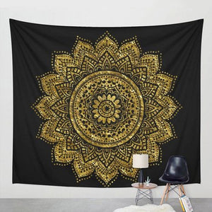 Lotus Mandala Tapestry - Incensenation.com